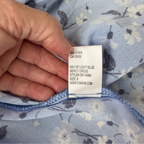 Yumi Kim Ray of Light Blue Mercy Dress - Size 8 - Picture 7 of 8